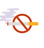 Illustration of a no-smoking sign