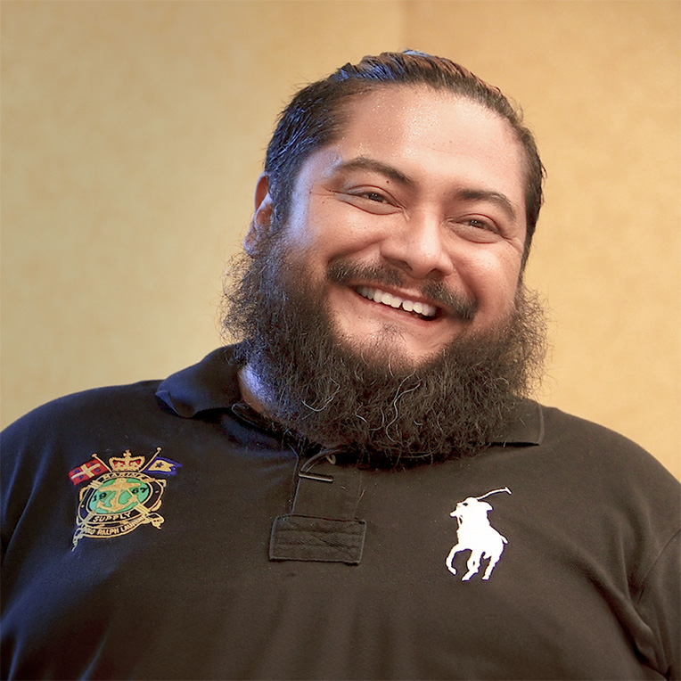 Tony, a stroke survivor and chef, smiling as he shares his journey through stroke recovery with Kandu Health.